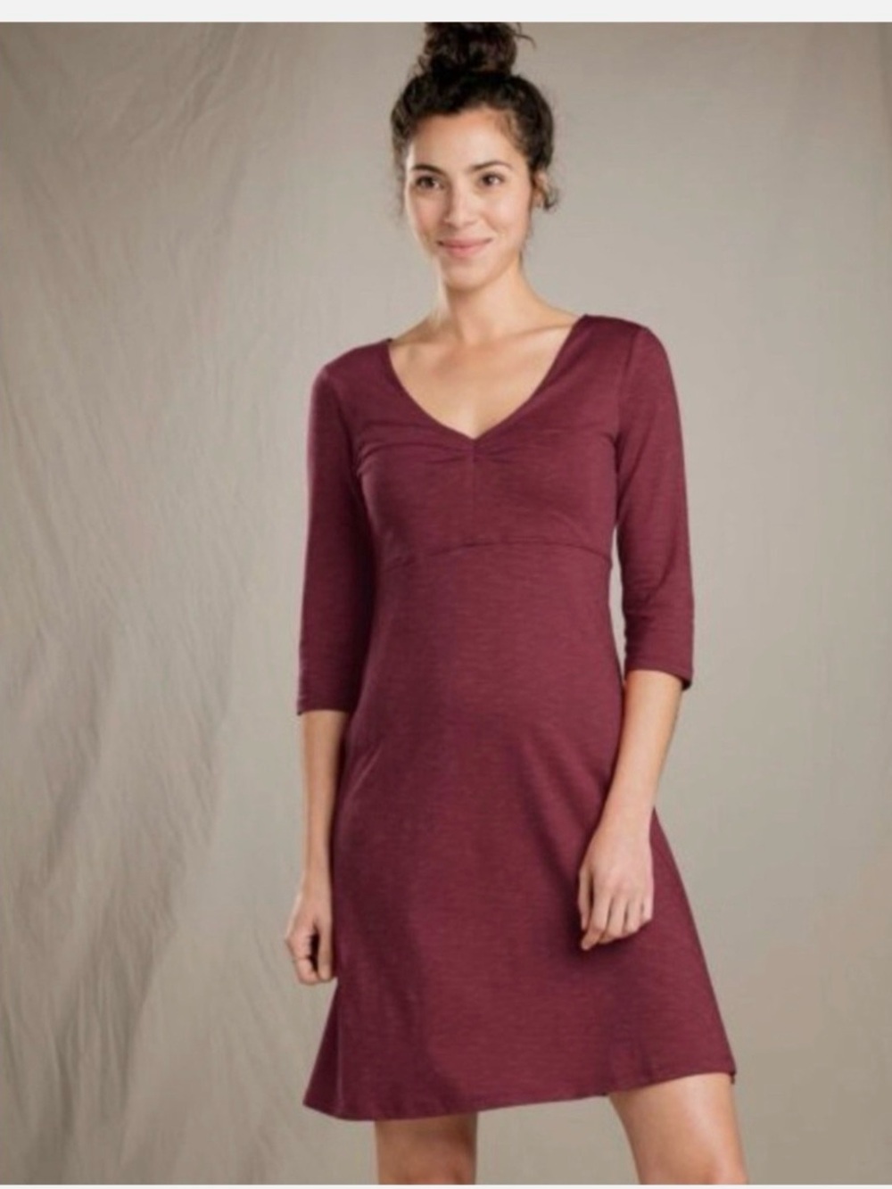 Horny Toad Organic Cotton Lyocell Burgundy
Dress Size M